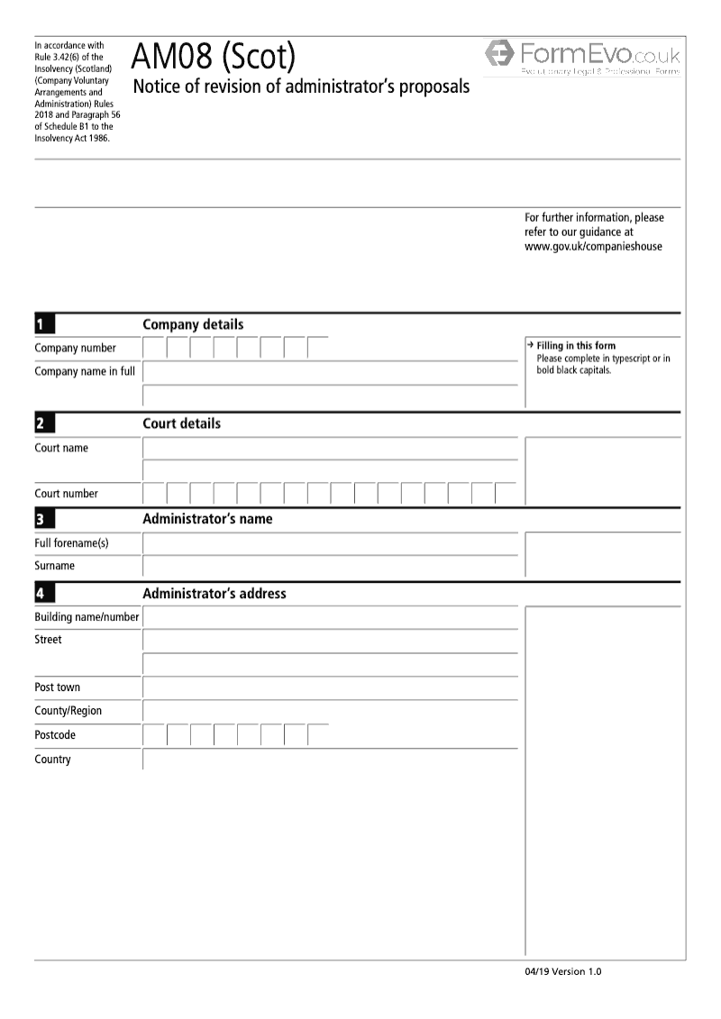 AM08 Scot Notice of Revision of Administrator s Proposals preview